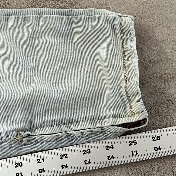 One X ONE TEASPOON Freebirds Low Waist Short Rise Skinny Jeans 27 Distressed - Picture 15 of 15